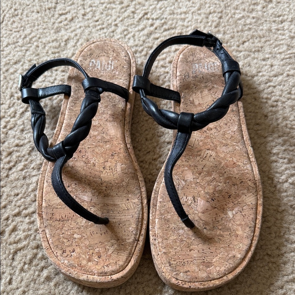 PAIGE Dawn Twisted Strap Sandal